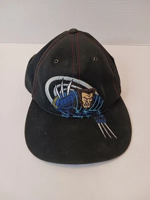 Vintage X-Men Marvel Comics Nissin Wolverine Snapback Hat Cap - Image 1 of 4