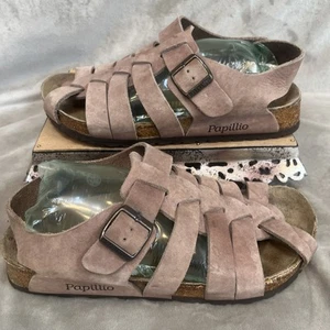 Unisex PAPILLIO BIRKENSTOCK Fisherman Leather Sandals PHOENIX Taupe W 10 M 8 - Picture 1 of 13