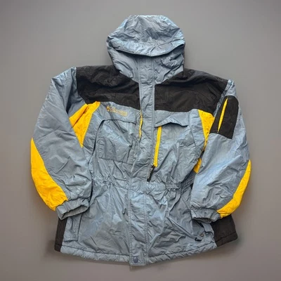 Chaqueta Parka Columbia De Colección Para Hombre L Alta Multicolor Acolchada Abrigo de Lluvia Años 90 Foto 1 de 4