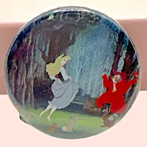 Neu Vintage mit Etikett Dornröschen Wald Tanzen B Pin Hergestellt in den USA Disney - Bild 1 von 5