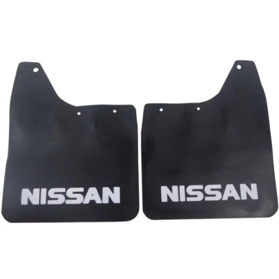 Pair Front Mud Flaps Splash Guard For 1986-1997 Nissan Hardbody Pickup Truck Foto 1 de 4