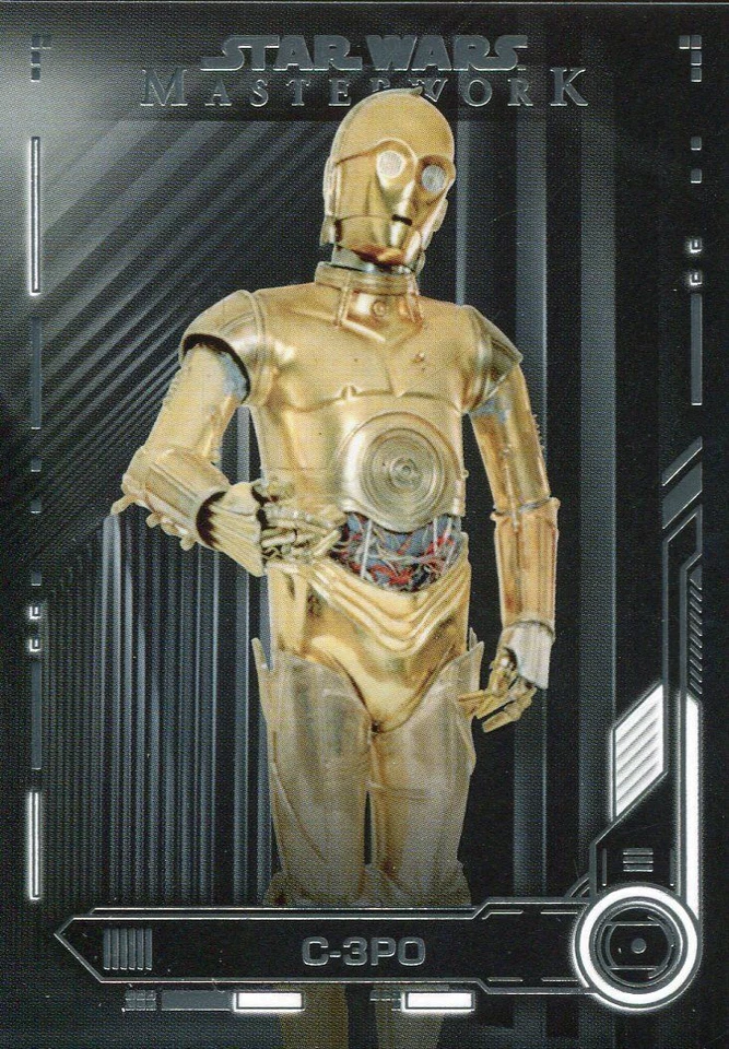 Star Wars Masterwork 2019 Base Card #6 C-3PO - Image 1 of 1