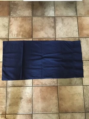 Lauren Ralph Lauren,100% 棉海军蓝特大号枕套 (1) ONE,绿色标签 — 第 1/4 张图片