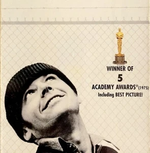 1997 One Flew Over the Cuckoo's Nest VHS Vintage Jack Nicholson VHSBX7 - Picture 1 of 2