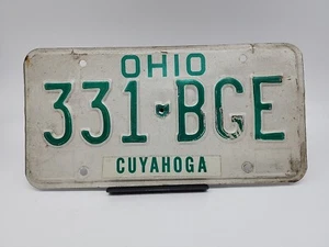 Vintage Ohio Real Metal License Plate - Picture 1 of 2