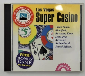 1995 - Las Vegas Super Casino PC CD ROM Windows 95 & höher COSMI CDR-775 - Bild 1 von 5