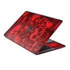 Skin Decal Wrap for MacBook Pro 13" Retina Touch  Red Punk Skulls Liberty Spikes