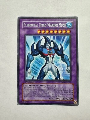 YuGiOh! Elemental Hero Marine Neos - TAEV-EN041 - 1st Edition - Rare - Image 1 of 4