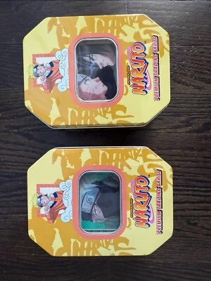 Tarjetas Shonen Jump Naruto Tin & Premium Panini 2 de 3: Naruto/Sasuke, Kakashi Foto 1 de 4