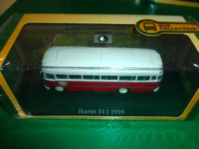 1/72 Die-Cast Edition Atlas Bus Collection ikarus 305 1959  new!! - Immagine 1 di 2