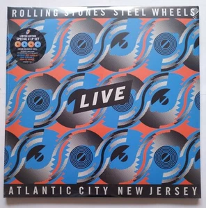 The Rolling Stones Steel Wheels Live 4-LP UK 2020 gatefold vinilos color Sealed - Picture 1 of 4