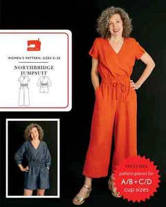 Northbridge Jumpsuit - Liesl & Co - Shorts / Trousers Sizes 0-20 - Diff 2/4 - Picture 1 of 6