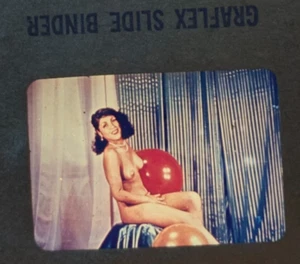 Vintage 1950's Nude 35mm Graflex Transparency Slide Pin-up Girl Model 8510G16 - Imagen 1 de 1