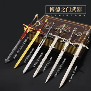 Cosplay Baldur's Gate 3 Blade Keychain Life Death Departure Gifts Model 22cm - Picture 1 of 19