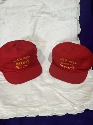 Винтажная бейсболка Your Best Safety Defense кепка дальнобойщика рабочая кепка лот из 2 - Изображение 1 из 4