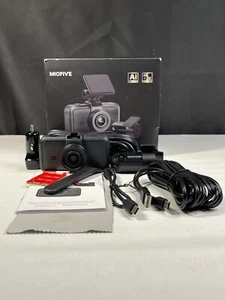 Miofive S1 Pro fotocamera cruscotto auto Bluetooth nero con manuale utente - Foto 1 di 12