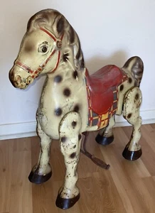 MOBO Steel Children’s Antique Riding Horse Vintage - Picture 1 of 24