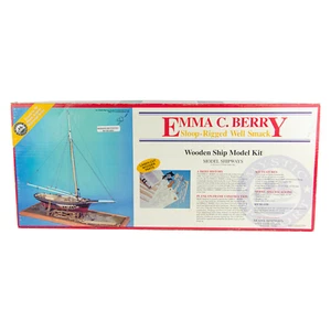Model Shipways Emma C. Berry Wooden Ship 1:32 Scale Model Kit - Picture 1 of 6
