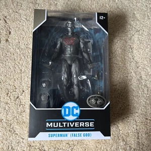 McFarlane DC Multiverse SUPERMAN (FALSE GOD) Action Figure Platinum Edition - Picture 1 of 6