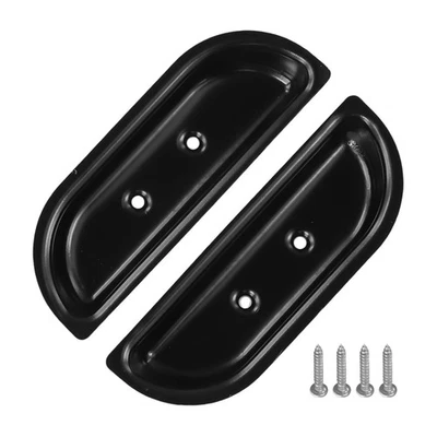 Arm Rest Cups 1x Metal Door Panel Black Interior Door Handle Replacement - Image 1 of 4