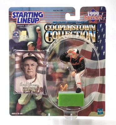 1999 Starting Lineup Earl Weaver Cooperstown Collection Kenner MLB Figure 01 - Image 1 of 4