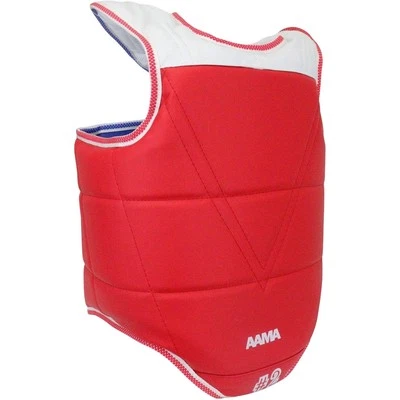 AAMA Olympic Style Reversible Taekwondo Chest Guard Sz #1 Protective Equipment - Image 1 of 4