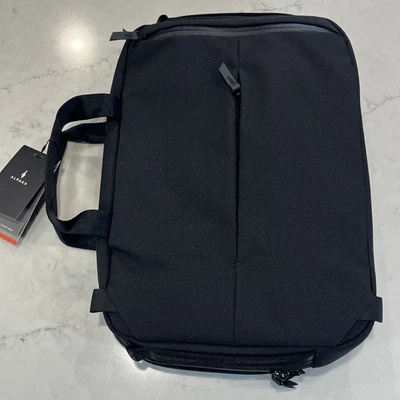 Alpaka Elements Tech Brief Pro Black Laptop Briefcase Convertible 15L Backpack - Image 1 of 4