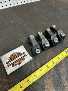 Harley Convertible Windshield Clamp OEM 58109-88B Brackets FXR Fxrs Used (228) - Picture 1 of 12