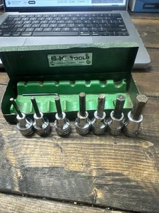 Vintage SK Tools Hex Bit Set With Metal Case ( Please Read Description ) - Picture 1 of 22