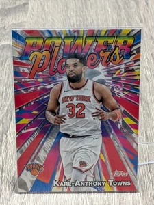 Karl-Anthony Towns New York Knicks 2025-26 Power Players Topps PP-4 - Picture 1 of 2