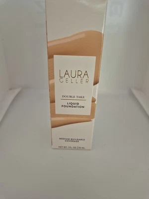 Base líquida Laura Geller Double Take dourada média 150 1 oz - Imagem 1 de 3