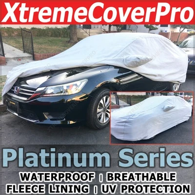 Honda Accord 1996 1997 1998 1999 2000 2001 sedán cupé cubierta de coche impermeable gris Foto 1 de 4