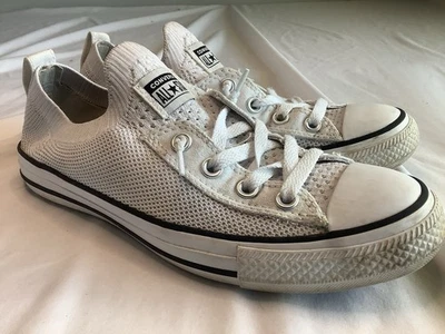 Converse Chuck Taylor All Star Shoreline Knit White 565490F Womens Shoe Size 8.5 — 第 1/4 张图片