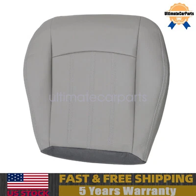 Cubierta de asiento de cuero gris inferior del lado del conductor gris para Chrysler 300C Touring 2005-2010 Foto 1 de 4