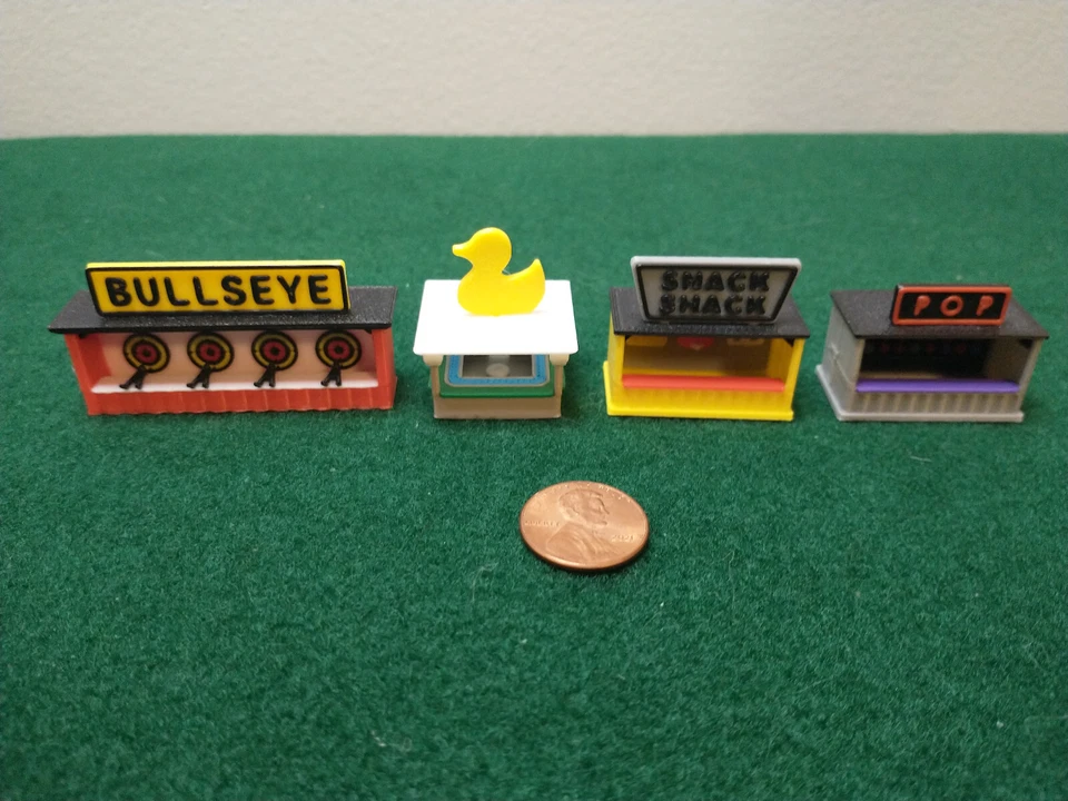 Colección Cabina Carnaval - 4 Cabinas - Juego #2 - Escala Z Foto 1 de 1