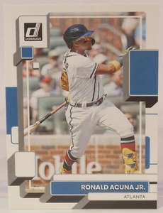2022 Panini  Donruss Baseball Ronald Acuna Jr. #121 Atlanta Braves - Bild 1 von 2