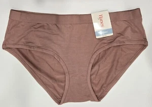 Hanes Ultimate, Hipster Underwear for Women, Earthen Tan Size 8 (XL) - Picture 1 of 3