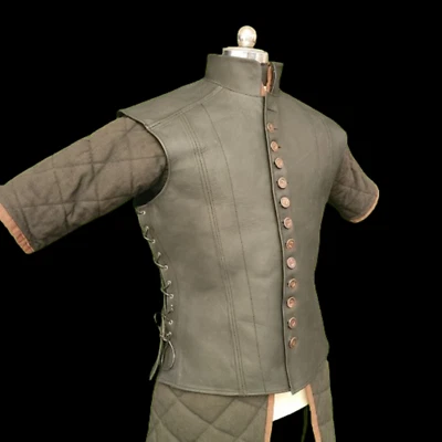 Caballero Vikingo Cuero Pechera Medieval Cosplay Disfraz Armadura Corporal, Navidad Foto 1 de 4