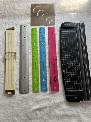 Drafting Ruler Lot Vintage Keuffel Esser Co. Drafting Rule Wescott Pickett Ruler - Image 1 of 4
