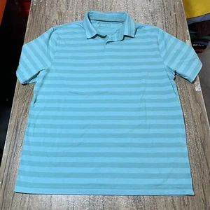 Under Armour Striped Heatgear Mens Polo Shirt Size XL #19984 - Picture 1 of 3