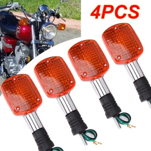 4 luces intermitentes señal de giro para Honda Shadow 500 VT500C Rebel CA250 CMX CMX400 - Imagen 1 de 12