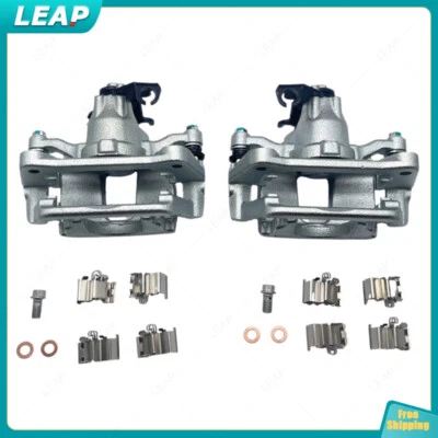 For Dodge Grand Caravan Ram C/V 3.6L Rear Brake Calipers w/ Bracket - Image 1 of 4
