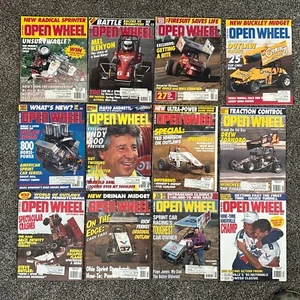 12 VINTAGE OPEN WHEEL MAGAZINES 1993 COMPLETE YEAR w/Drivers, Race Tracks & Cars - Imagen 1 de 15