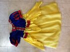 Snow White Dress 4-6X Disney Classics Small Costume Kids Girls Halloween Up