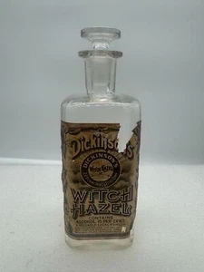 Antique Apothecary Bottle Dickinson's Double Distilled Witch Hazel - Picture 1 of 10