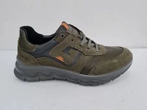 Grisport Scarpe Uomo Vesuvio, + Memory, in Scamosciato ed Ecopelle - V1 (Muschio - Imagen 1 de 5