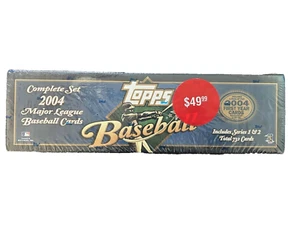 2004 Topps Major League Baseball Complete Set Series 1 & 2 (732 Cards) Unopened - Picture 1 of 4
