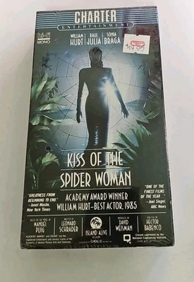 Kiss Of The Spider Woman VHS SEALED Watermarks Charter William Hurt Raul Julia  - Image 1 of 4