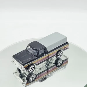 1999 HOT WHEELS '79 FORD F-150 BLACK 1:64 DIECAST TRUCK W/ STRIPES_S ONE ONE - Picture 1 of 9