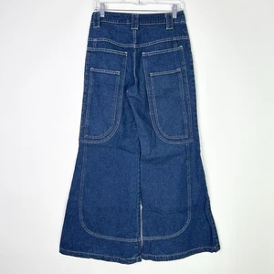 Vintage Paris Blues Experience Bell Bottom Extra Wide Jeans 28x29 Womens Denim - Picture 1 of 6